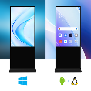 Pantalla Táctil Interactiva Vertical <span class=keywords><strong>de</strong></span> 55 Pulgadas, Señalización Digital 4K, Señalización Direccional, Publicidad Multimedia para Tiendas Minoristas - Product Image 1