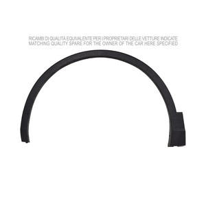 Alloggiamento della ruota anteriore sinistra stampaggio • con pulsanti di fissaggio da montare sull'ala compatibile con VOLKSWAGEN TIGUAN 2016-2023 - Product Image 1