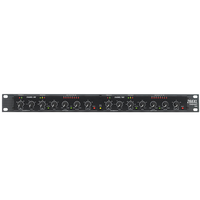 Compresseur/Gateur double canal 266XL avec suppression de rétroaction électronique professionnelle Dbx pour égaliseur graphique audio