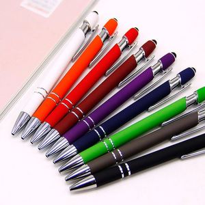 Stylo à bille multifonctionnel promotionnel à écran tactile souple, personnalisable avec logo, marque Baichen, modèle à succès - Product Image 2