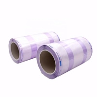 Pochettes de stérilisation à gousset, rouleau à Autoclave stérile, certification CE pour outils de désinfection, emballage, 100 pièces