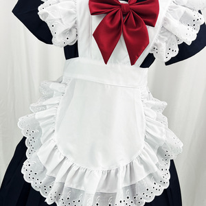 Zixiao Japanese JK Style Maid Apron Cosplay Costume Accessory For Women Adult Size One Piece With Label And Tags - Product Image 2