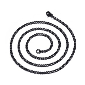 Collana a Catena Rolo Personalizzata in Acciaio Inossidabile 316L per <span class=keywords><strong>Uomo</strong></span> e Donna, Collana a Maglie Grezze - Product Image 6