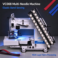 Machine à coudre industrielle multi-aiguilles à point noué VC008 pour ceintures et bandes élastiques