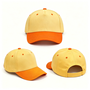 Casquettes de baseball décontractées en coton à 5 panneaux avec logo brodé 3D de haute qualité, designs personnalisables, casquettes snapback fabriquées en usine - Product Image 5