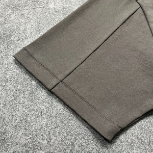 เสื้อยืดคอกลมสำหรับผู้ชายเสื้อยืดแบบผ่าสำหรับผู้ชายดีไซน์ใหม่ - Product Image 6