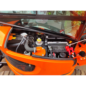 รถขุดขนาดเล็ก Stock LonKinG CMD6025 รุ่น 2.5 ตัน เครื่องยนต์ยันมาร์ บุ้งกี๋ขนาด 0.8 เมตร ชิ้นส่วนประกอบ Hengli อุปกรณ์ก่อสร้างครบชุด - Product Image 4