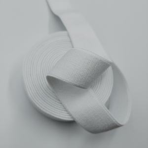 Sangle de soutien-gorge en sangle élastique tissée personnalisée élastique blanc antidérapant pour la confection de robes et l'utilisation de textiles à la maison, vente en gros - Product Image 2