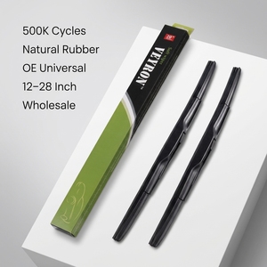 Spazzole tergicristallo WEILONG IATF 16949, 500K cicli, in gomma naturale, universali OE, da 12-28 pollici, all'ingrosso - Product Image 1