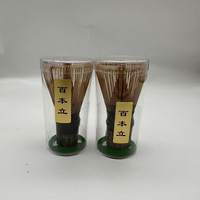 En stock : Fouet à matcha en bambou violet fait main à 120 dents, accessoires écologiques pour le matcha exportés au Japon - Fouets à matcha en bambou Chasen