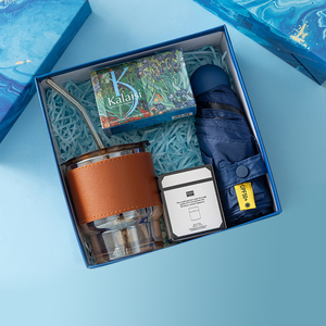 Cumpleaños Madre Día de San Valentín Juego de regalo Taza de vacío Taza de café Paraguas Juego de regalo Caja de regalo de lujo para mujeres - Product Image 6