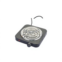 Vente directe d'usine, plaque chauffante électrique de haute qualité, 1000W, adaptée à tous les types d'ustensiles de cuisine