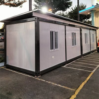 Maison préfabriquée détachable en conteneur de 20 pieds, maison modulaire de 40 pieds, maisons mobiles, cabine portable, magasin, bureau, abri de stockage pliable, Chine