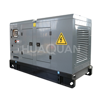 Groupe électrogène diesel silencieux de 44 kW 55 kVA avec alternateur Leroy-Somer, alimenté par un moteur de la série WC
