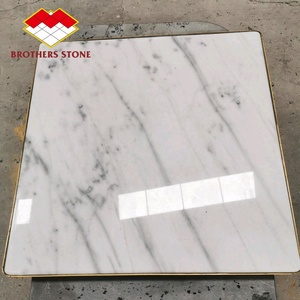 Dalles de marbre blanc Guangxi Pierre de marbre blanc Bianco Marbre naturel de carrara blanc chinois 60*60 cm pour revêtement mural trompeur - Product Image 6