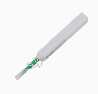 Kit de Herramientas de Limpieza de Fibra Óptica Serie FC, Sc, St Upc, APC, Lápiz de Limpieza de Fibra Óptica, Conectores de Ferrule, Lápiz Limpiador de Fibra