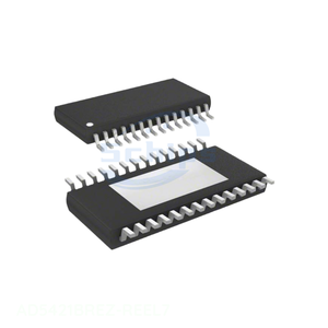 Data Acquisition 28 TSSOP (0.173", 4.40mm Width) Exposed Pad Ic Integrated Circuit IC DAC 16BIT C OUT 28TSSOP AD5421BREZ-REEL7 O - Product Image 1