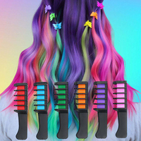 Peigne colorant pour cheveux tout-en-un, teinture sans outil supplémentaire pour une coloration rapide, couvre les cheveux gris temporairement, OEM ODM Marque Privée