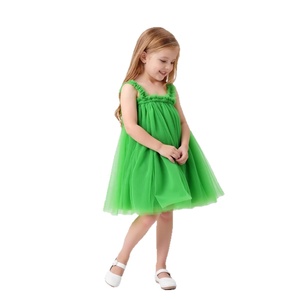 Vestido <span class=keywords><strong>de</strong></span> Tul con Decoración <span class=keywords><strong>de</strong></span> Mariposas 3D para Niñas, Vestido <span class=keywords><strong>de</strong></span> Princesa <span class=keywords><strong>de</strong></span> <span class=keywords><strong>Hadas</strong></span> sin Mangas - Product Image 5