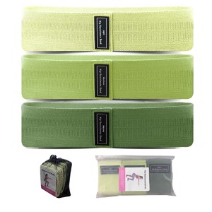 Low MOQ Factory Price Custom Color Logo Exercise <b>Band</b> Home <b>Workout</b> Gym Accessories Fabric Glute Booty Resistance <b>Bands</b> Set - Product Image 3