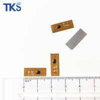 Étiquette NFC ultra-compacte 16x19mm/5x5mm - Puce 1K / Fudan F08 1K, autocollant adhésif flexible anti-métal (HF 13,56 MHz)