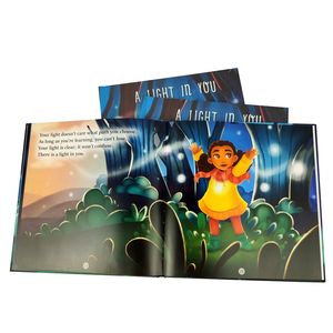 หนังสือปกแข็งสำหรับเด็กพิมพ์ลายสมุดระบายสีมังงะหนังสือปกแข็ง - Product Image 1