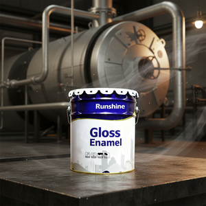 <span class=keywords><strong>Pintura</strong></span> de Esmalte Alquídico Resistente al Calor Extremo, Revestimiento Líquido para Calderas, Intercambiadores de Calor, Tuberías de Alta Temperatura, <span class=keywords><strong>Pintura</strong></span> para Muebles - Product Image 1