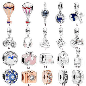 Accessoires Pan Familie Heteluchtballon Lichtmetalen <span class=keywords><strong>String</strong></span> Hanger Dames Armband Ketting Diy Kralen Vliegtuig Hanger - Product Image 1