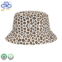 Sombrero de Pescador con Estampado de Leopardo, Moderno, Versátil, para Uso Diario en Todas las Estaciones
