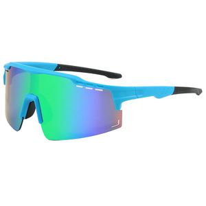 Lunettes de soleil polarisées pour le cyclisme, verre monobloc, protection contre le vent et les UV, lunettes de sport - Product Image 3