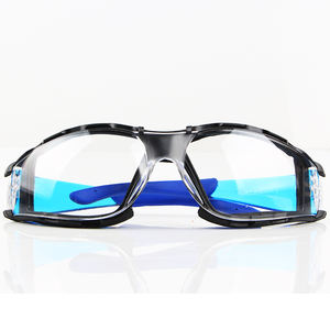 نظارات أمان عالية الجودة مقاومة للصدمات والبالستية نظارات مضادة للخدش والضباب مع بطانة رغوة وساق مطاطية - Product Image 6