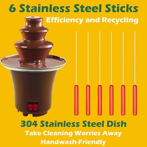<span class=keywords><strong>Fontaine</strong></span> à <span class=keywords><strong>chocolat</strong></span> électrique à 3 niveaux creuset <span class=keywords><strong>Fontaine</strong></span> à <span class=keywords><strong>chocolat</strong></span> 110v 220v - Product Image 6