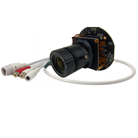 Module de caméra réseau IMA12S 12MP 30FPS AI HD CMOS H.265/H.264 double flux, vision nocturne IMX577 haute résolution DC 12V/POE