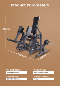 <span class=keywords><strong>Machine</strong></span> à abducteurs à charge libre, équipement sportif, salle de sport, <span class=keywords><strong>musculation</strong></span>, <span class=keywords><strong>machine</strong></span> pour les jambes - Product Image 4