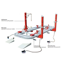 Équipement de redressage de cadre modulaire peu encombrant