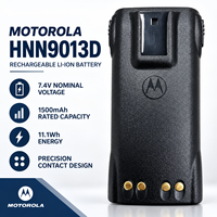 Batterie Li-ion Motorola HNN9013D 1500mAh 7.5V, pack de batteries rechargeables pour radio bidirectionnelle GP340 HT750 HT1250, talkie-walkie