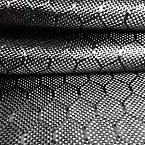 Buntes Hexagon Honeycomb Carbon Blended Fiber Fabric Cloth
