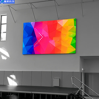 Светодиодный LED-экран P2.5 для помещений с фронтальным обслуживанием, настенная видеопанель для торговых центров