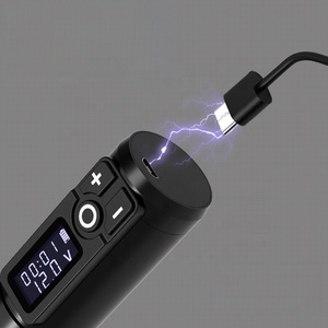 <span class=keywords><strong>Ambition</strong></span> <span class=keywords><strong>Soldier</strong></span> Carrera ajustable Batería eléctrica digital Rotativa Pluma personalizada Tipo Pistola Kit completo Máquina de tatuaje inalámbrica - Product Image 4