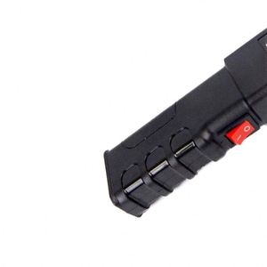 Lampe torche tactique noire portable pour extérieur avec porte-clés, éclairage rapide et sûr, 928, logo OEM, expédition rapide, chargeur UE et US, Magiusa - Product Image 3