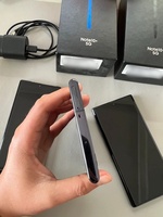 Teléfono Celular Sam Note10 Plus 5G, Octa Core, Pantalla AMOLED de 6.8 Pulgadas, Cámara Triple de 12MP, S Pen, Francés/Español, CDMA/LTE, 4300mAh, Inalámbrico