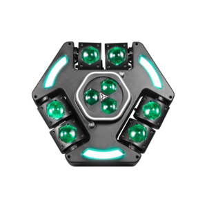 Prodotti di Punta: Faro Laser a Testa Mobile LED RGBW da 120mW, DMX512, IP33, PVC, 4-in-1, Attivazione Sonora, Effetto Scenico per <span class=keywords><strong>Club</strong></span> e Bar - Product Image 4