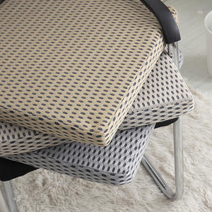 غطاء وسادة مقعد مكتبي من نسيج شبكي ثلاثي الأبعاد مبطن ومسامي ومضاد للانزلاق، مصنوع من البوليستر 100%، متوفر بالجملة - Product Image 3