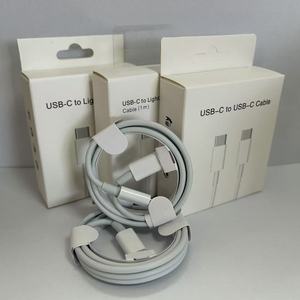Kabel <span class=keywords><strong>USB</strong></span> PD Tipe <span class=keywords><strong>C</strong></span> kabel pengisi daya cepat langsung Promosi pabrik untuk telepon 13 3 kaki 6 kaki 10 kaki kabel pengisi daya telepon PVC jaket Foil - Product Image 5