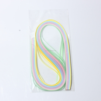 26409 largeur de couleur personnalisée 3mm longueur 540mm ensemble de bandes de papier de Quilling pour débutants de Quilling papier Quilling et artisanat d'art en papier