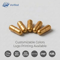 Capsules de gélatine dures vides très vendues pour compléments de santé – Taille 00 # ,1 # ,2 # ,3 # ,4 #   Capsules de colle osseuse halal
