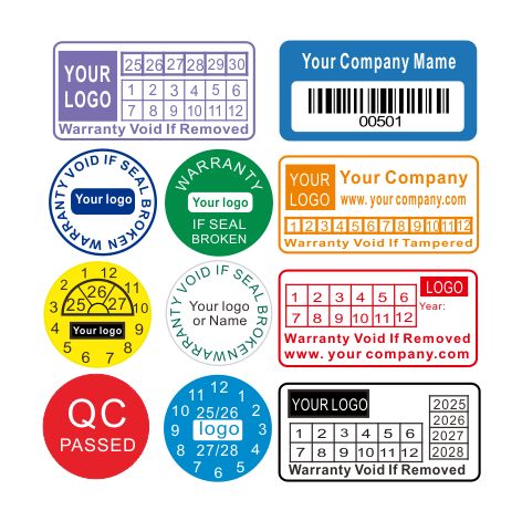 Ultra Destructible Warranty Void If Seal Broken Sticker | Tamper