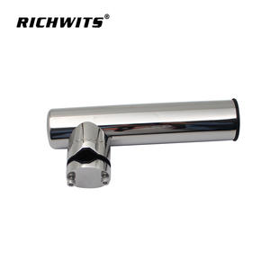 RICHWIT New 316 Stainless Steel <b>Fishing</b> <b>Rod</b> Stand Holder for Yachts and <b>Fishing</b> - Product Image 1