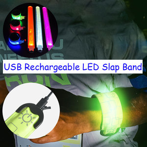 USB Sạc Slap Dây Đeo Cổ Tay Led Nhấp Nháy <span class=keywords><strong>Armband</strong></span> <span class=keywords><strong>Light</strong></span> <span class=keywords><strong>Up</strong></span> LED Slap Ban Nhạc - Product Image 6