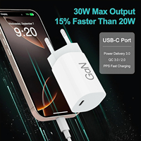 Enchufes Inteligentes OEM Ultra Delgados, Cargadores y Adaptadores de Viaje Rápidos de 30w, Cargador USB-C, Fabricante de Cargadores Gan